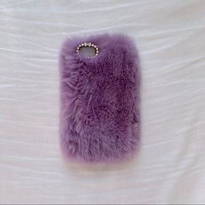 Fluffy Purple iPhone 6 Case